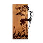 Wallity Fallen Eros Escultura de Pared en Madera y Metal